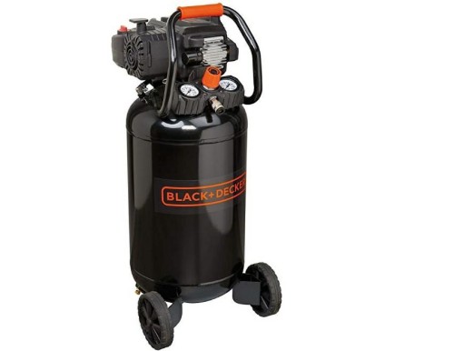 B&D KOMPRESOR BEZOLEJOWY 50L/2.0KM/8BAR CZARNY - 2914435