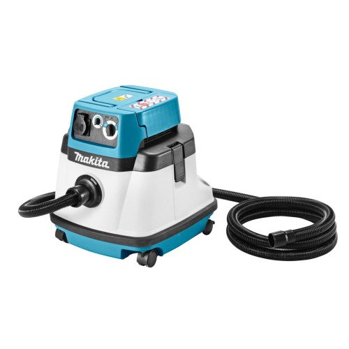 Makita VC2510LX1 odkurzacz Czarny, Niebieski, Biały - 2914486