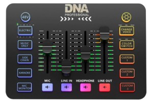 DNA Professional SC ONE - 2-kanałowy mikser analogowy z wbudowanymi efektami dźwiękowymi