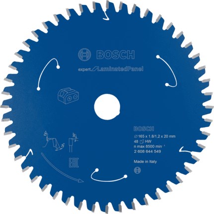 Bosch 2 608 644 549 ostrze do piły tarczowej 16,5 cm 1 szt. - 2914844