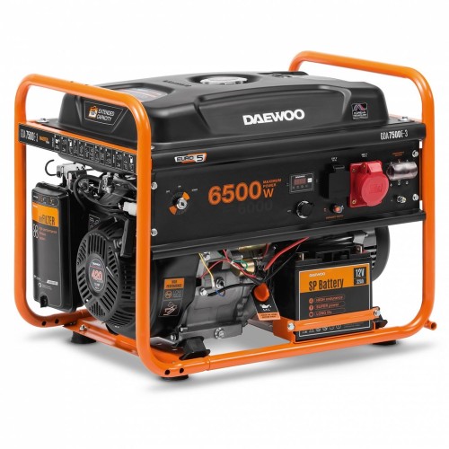 Agregat prądotwórczy benzyna 6,5KW AVR 230V DAEWOO - 2914969