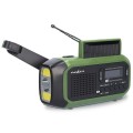 Nedis RDDBCR2000GN radio Przenośny Cyfrowy Czarny, Zielony - 2915058