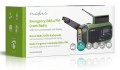 Nedis RDDBCR2000GN radio Przenośny Cyfrowy Czarny, Zielony - 2915055