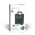 Nedis RDDB3100GN radio Przenośny Analogowe i cyfrowe Czarny, Zielony - 2915072