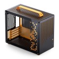 Obudowa komputerowa JONSPLUS MATX Handle Case Z20 - Black-Orange - 2915102