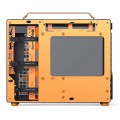 Obudowa komputerowa JONSPLUS MATX Handle Case Z20 - Black-Orange - 2915110