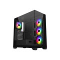 Obudowa FSP Geh Midi M340 BA ATX/ M-ATX/M-ITX/ARGB o.N. Black retail - 2915239
