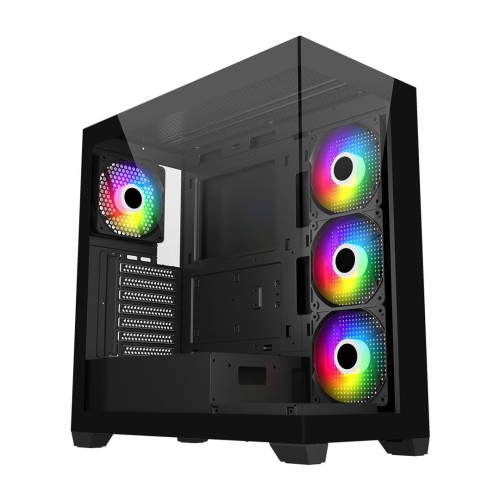 Obudowa FSP Geh Midi M340 BA ATX/ M-ATX/M-ITX/ARGB o.N. Black retail - 2915239