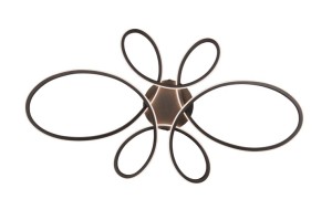 CEILING LED LIGHT FLY 83CM 3000K MATT BL