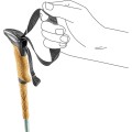 Kije trekkingowe LEKI MAKALU LITE, 90-125cm szaro-zielone - 2916011