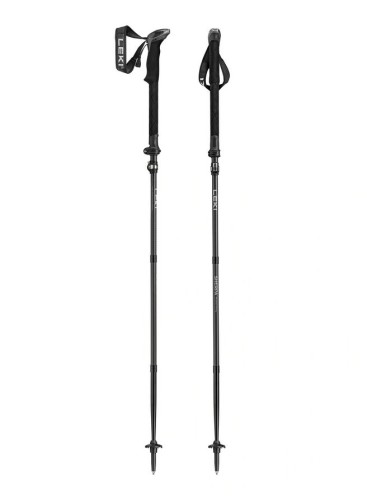 Kije trekkingowe LEKI SHERPA FX, 120-140cm czarne - 2916029