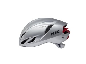 Kask Rowerowy HJC FURION 3.0 SILVER RED r. M