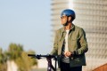 Kask Rowerowy HJC CALIDO PLUS Granatowo-Brązowy METAL NAVY BROWN r.M - 2916789