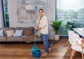 Leifheit 55510 mop Stal Mikrofibra Zielony - 2916929