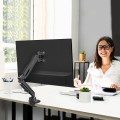 ONKRON G90-B Uchwyt biurkowy obrotowo-nachylny do monitora 13"-34" maks 10 kg, z obracaniem, czarny - 2918659