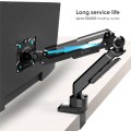 ONKRON G90-B Uchwyt biurkowy obrotowo-nachylny do monitora 13"-34" maks 10 kg, z obracaniem, czarny - 2918666