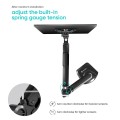 ONKRON G90-B Uchwyt biurkowy obrotowo-nachylny do monitora 13"-34" maks 10 kg, z obracaniem, czarny - 2918661