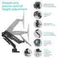 ONKRON G90-B Uchwyt biurkowy obrotowo-nachylny do monitora 13"-34" maks 10 kg, z obracaniem, czarny - 2918669