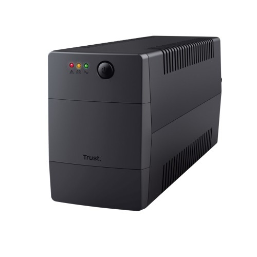 Trust Paxxon zasilacz UPS 0,8 kVA 480 W 2 x gniazdo sieciowe - 2918982