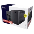 Trust Paxxon zasilacz UPS 0,8 kVA 480 W 2 x gniazdo sieciowe - 2918981