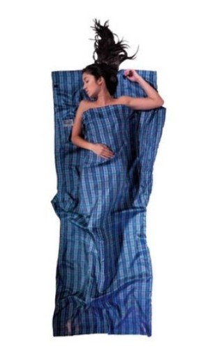 Wkładka do śpiwora Cocoon TravelSheet Silk, checked silk - 2926738
