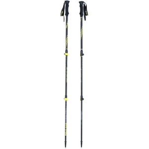Kije trekkingowe VIKING Teho Trekking 65-145cm, czarno-żółte