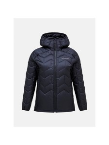 Kurtka ocieplana damska Peak Performance Elevate Liner Hood - black