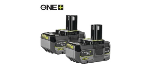 201805 RYOBI 2 akumulatory 4.0Ah Lithium+ 18V ONE+ RB1840X2 - 2919000