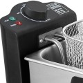 Emerio DF-120482 frytkownica Podwójny 3 l Autonomiczny 2000 W Czarny, Stal nierdzewna - 2919888