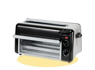 Tefal TL6008 2 kaw. 1300 W Aluminium, Czarny - 2922130