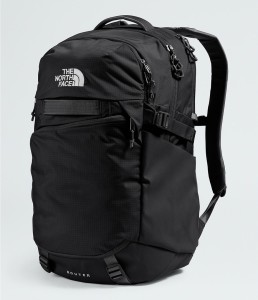 The North Face Router plecak Czarny Nylon, Poliester pochodzący z recyklingu