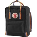 Plecak Kanken Rainbown-550-907 black-rainbow pattern FJALLRAVEN - 2923679