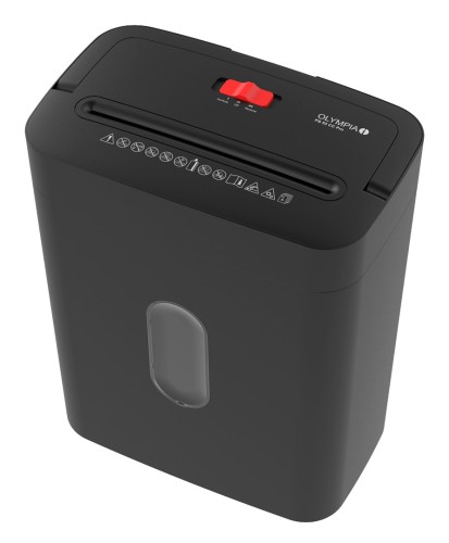 Olympia PS 53 CC Pro niszczarka Rozdrabnianie krzyżowe 68 dB Czarny - 2923820