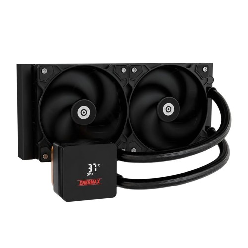 Enermax ELC-LMIV240-SF system chłodzenia komputerów Procesor Chłodnica cieczy all-in-one 12 cm Czarny - 2924138