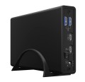 ICY BOX IB-382H-C31 Obudowa HDD/SSD Czarny 2.5/3.5" - 2924965