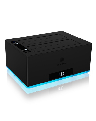 ICY BOX IB-127CL-U3 USB 3.2 Gen 1 (3.1 Gen 1) Type-B Czarny - 2925030