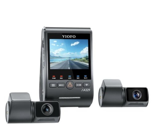 Wideorejestrator VIOFO A329T 3CH GPS - 2925290