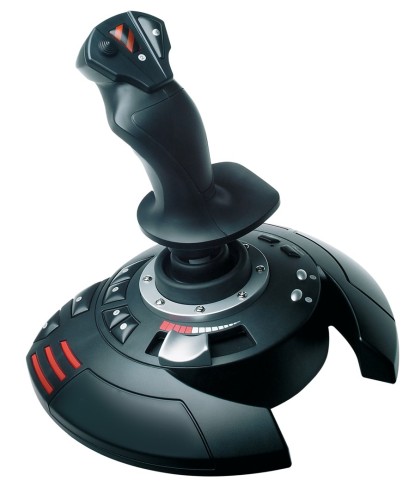 Thrustmaster T.Flight Stick X Czarny, Czerwony, Srebrny USB Joystick Analogowy PC, Playstation 3 - 2925341