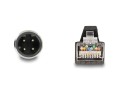 DeLOCK Kabel M12 D-coded 4 pin, męski na RJ45 męski PUR (TPU), 5 m - 2925984
