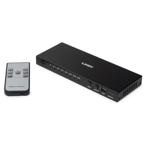 Lindy 38386 przełącznik KVM Czarny - 2925986