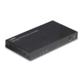 Lindy 38342 przedłużacz AV Amplituner Czarny - 2926109