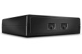 Lindy 70436 przełącznik audio Czarny - 2926173