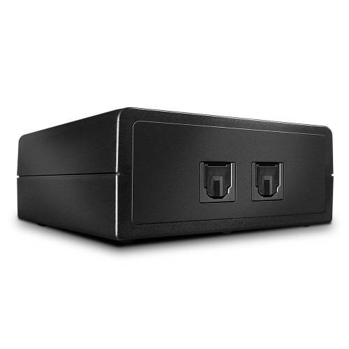 Lindy 70436 przełącznik audio Czarny - 2926173