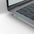 Lindy 40426 bloker portów Blokada portu + klucz USB Type-C Zielony 5 szt. - 2926521