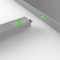Lindy 40426 bloker portów Blokada portu + klucz USB Type-C Zielony 5 szt. - 2926520