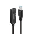 Lindy 43376 kabel USB USB 3.2 Gen 1 (3.1 Gen 1) 10 m USB A USB C Czarny - 2926549