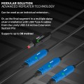 Lindy 43376 kabel USB USB 3.2 Gen 1 (3.1 Gen 1) 10 m USB A USB C Czarny - 2926556
