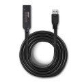 Lindy 43376 kabel USB USB 3.2 Gen 1 (3.1 Gen 1) 10 m USB A USB C Czarny - 2926551