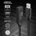 Lindy 43376 kabel USB USB 3.2 Gen 1 (3.1 Gen 1) 10 m USB A USB C Czarny - 2926552