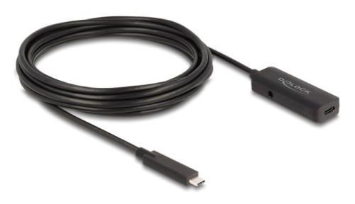 DeLOCK 80028 kabel USB USB 3.2 Gen 2 (3.1 Gen 2) 5 m USB C Czarny - 2926493